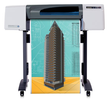 HP DesignJet Colour Inkjet Printer 500ps