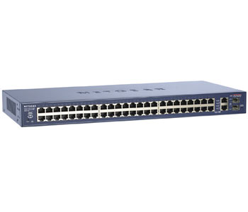Netgear Rackmountable 48 Port Smart Switch with 2 Gigabit Ports