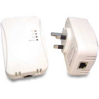 Newlink NL-HP200DL 200mbps Ethernet Homeplugs Twin Pack