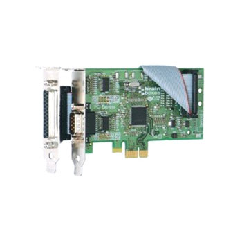 Brainboxes PCI-E Low Profile 1 + 1 Port RS232 + 1 LPT