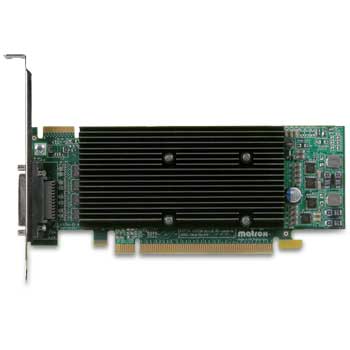 Matrox M9140-E512LAF PCIe x16 Low Profile, QuadCard, 1920x1200 digital/analog, Passive : image 1