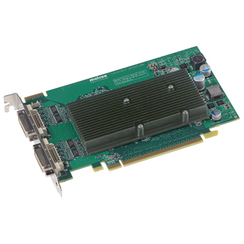 512Mb Matrox M9125-E512F PCIe x16 DualHead, 2560x1600 digital; 2048x1536 analog, Passive cooling : image 1
