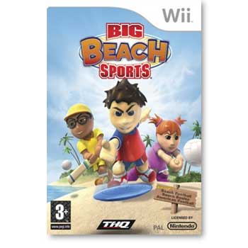 Big Beach Sports (THQ) Play against up to 4 friends and family in 6 different beach sports for Wii : image 1