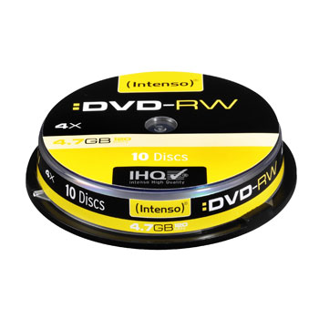 Intenso DVD-RW 4.7GB Storage Media
