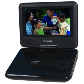 7" Hyundai P2715 Portable MultiRegion DVD player - MPEG-4/Divx, USB, SD Card : image 1