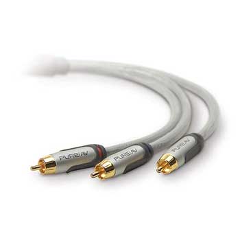 Belkin PureAV Silver Series Scart to 3xRCA Cable