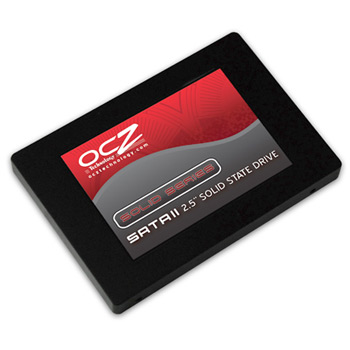 30GB OCZ Storage Solutions OCZSSD2, Solid, MLC-Flash, 2.5", SATA 3Gb/s, Read 155MB/s, Write 90MB/s, Retail