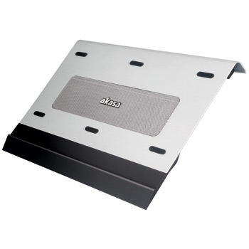 Akasa AK-NB Orion Ergonomic, Brushed Ali NB cooler for WS NB up to 15.4" with soft touch wrist rest : image 1