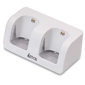 iRule iRW-F001 Dual Remote Charging Station for Wii Via Mains AC inc x2 NiMH 2600 mA/h batteries : image 1
