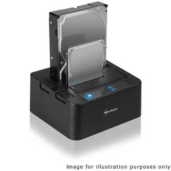 Sharkoon SATA QuickPort Duo V2  USB/eSata Desktop Docking