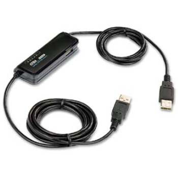 Aten CS661 Laptop USB KVM Switch + USB Port Control your PC & Laptop at the same time!