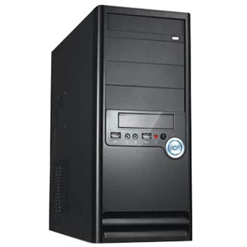 CiT 2003 Black Mid Tower ATX Case with Side Vent with 450W PSU : image 1