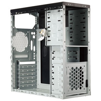 CiT 2003 Black Mid Tower ATX Case with Side Vent with 450W PSU : image 2
