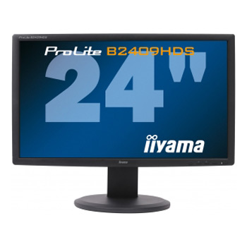 Iiyama 24" LCD Monitor Full HD with HDMI LN26488 - PLB2409HDS-B | SCAN UK