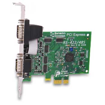 Brainboxes PX-313 2 Port PCIe Serial Card