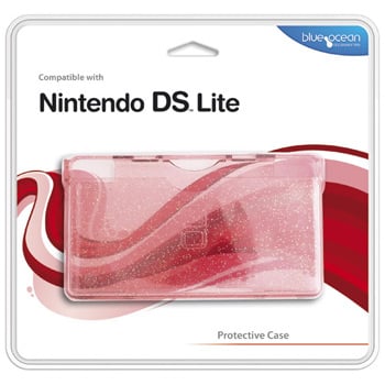 Blue Ocean Crystal DSLite case (stylish Pink glitter see through) : image 1