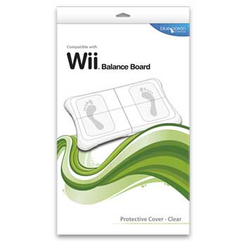 Blue Ocean Wii fit silicon sleeve (clear) - protect your Wii Balance Board from dirt and scratches