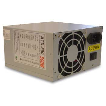 EZCool PS-10 Silent 500W Power Supply (PSU)