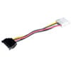 10cm Akasa AK-CBPW03-15 15-pin SATA to 4-pin Molex Adapter Cable