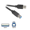 1.5m Akasa USB3.0 Cable - Type A (Male) to Type B (Male)