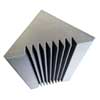 Scan S-BT02 Acoustic Foam Bass Traps (Profiled Face) - 305mm x 305mm x 915mm (Box of 2) - Grey