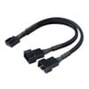 Akasa AK-CBFA04-15 PWM Fan Splitter Supports 2 PWM fans from a single motherboard PWM Header