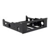Xclio Adaptor Kit 3.5" to fit 5.25" External Slot (floppy) BLACK