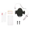 Bluechip iPhone 4/4S/SE 4 in 1 Starter Pack inc Clear Case, Car Charger & Car Holder (Vent Type) & Screen Protector