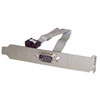 40cm StarTech.com PLATE9M16 DB9 9-pin Serial to IDC 10-pin Motherboard Header, Serial Bracket, Slot Plate