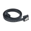 15cm Akasa PROSLIM  AK-CBSA05-15BK, SATA III Data Cable, Secure Latch, 6.0 Gbp/s, Black