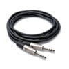 1m Hosa 6.3mm Stereo Jack (M) to 6.3mm Stereo Jack (M) Balanced Audio Cable