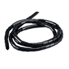 Akasa AK-TK-01BK Black Cable Management Kit - Spiral Wrap/Cable Ties/Cable Clamps