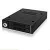 ICY DOCK MB992SK-B Dual Bay 2.5” SATA HDD/SSD Mobile Rack For 3.5” Device Bay