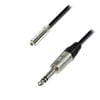 6m Adam Hall REAN Headphone Extension Cable 3.5mm Female Stereo Jack to 6.3mm Male Stereo Jack