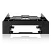 ICY DOCK FLEX-FIT Trio MB343SP, 2x 2.5" HDD/SSD & One 3.5" HDD/Device Front Bay, Mounting Kit, Black