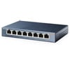 8-Port TP-LINK TL-SG108 /S Gigabit Desktop Switch, 8x 10/100/1000Mbps, Fanless, Wall Mountable, Metal Case