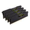 32GB (4x8GB) Corsair DDR4 Vengeance LPX Black PC4-21300 (2666), Non-ECC Unbuffered, CAS 16-18-18-35, XMP 2.0, 1.2V