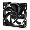 92mm be quiet! Pure Wings 2, 7 Blade, PWM, Airflow/Pressure Fan, 1900rpm, 33.15CFM, 19.6dB, Rifle Bearing, Black, 1x4pin