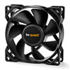 80mm be quiet! Pure Wings 2, 7 Blade, PWM, Airflow/Pressure Fan, 1900rpm, 26.3CFM, 19.2dB, Rifle Bearing, Black, 1x4-pin