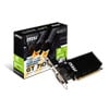 2GB MSI GeForce GT 710, Passive, Single Slot, PCIe 2.0 (x16), 1800MHz DDR3, GPU 954MHz, Cores 192, HDMI/DVI-D/VGA