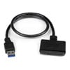 StarTech.com USB3S2SAT3CB, USB 3.0 to SATA Hard Drive Adapter Cable, SATA I/II/III, Bus Powered, UASP