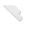 EKWB EK-HD PETG Tube, 10/12mm diameter, 500mm length, 2 pc kit, Solid type PETG tubing, Clear