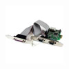 StarTech.com 2 Serial + 1 Parallel DP PCI-E RS-232 Serial Card, 2x RS232 Serial Ports with Transfer Rates Up-to 460.8Kbp