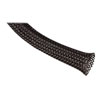 2m Scan 3XS Braided Cable Wrap, Flexible, Expandable Sleeve, Black