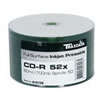 50pcs Cello Wrapped, Ritek/Traxdata CD-R 80MIN , 700MB CD-R 52x,  Full Face Printable, 80min