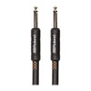 1.5m Roland Black Series Instrument Cable, Straight/Straight 1/4” Jack, Multi-Strand Oxygen Free Copper Wire