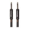 Roland Black Series Instrument Cable 3FT/1M, Straight/Straight 1/4” Jack, Multi-Strand Oxygen Free Copper Wire