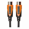 3M Roland MIDI Cable, Commercial-Grade Nickel DIN Connectors, 4 Conductor Wire, High-Density Shielding
