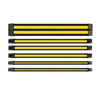 300mm Thermaltake TtMod Sleeved Cables & Combs Kit, Black/Yellow, Motherboard/CPU/GPU Cables, Universal
