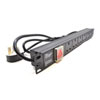 6 Way Xclio Data PDU-6WS-H 1U, 19", Horizontal/Vertical, 13A, Switched PDU